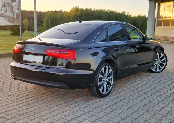 Audi A6 cena 59999 przebieg: 180000, rok produkcji 2013 z Mława małe 191